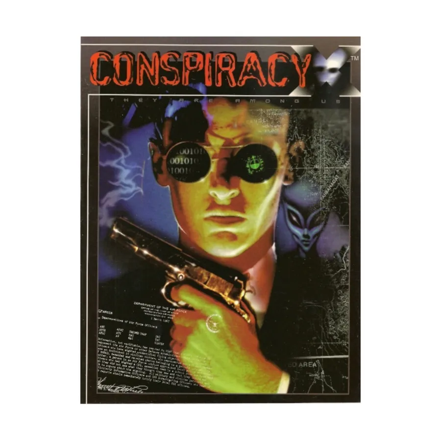 

Conspiracy X (1st Edition, 3rd Printing, Revised), Conspiracy X (1st Edition), мягкая обложка