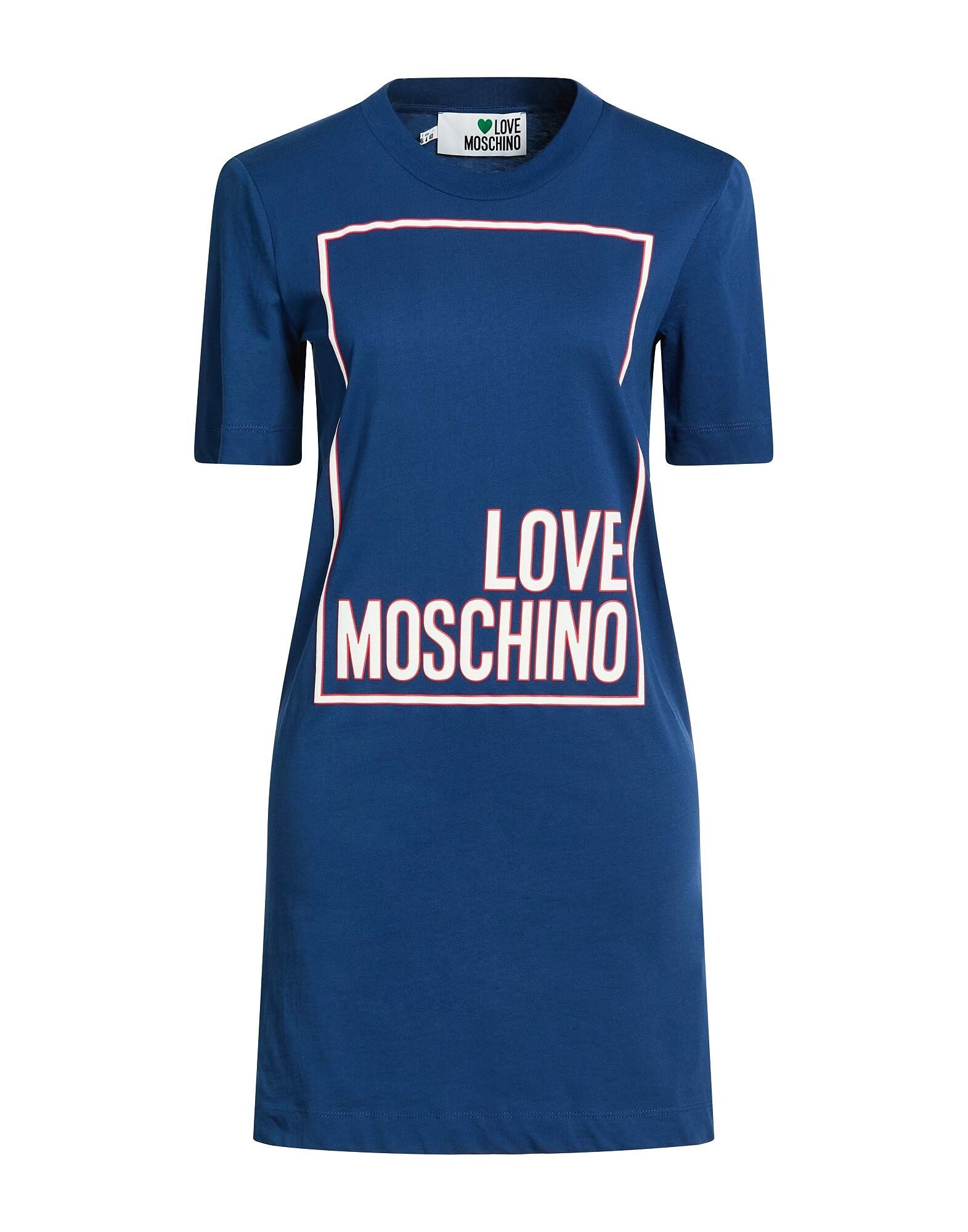 

Мини-платье Moschino, темно-синий