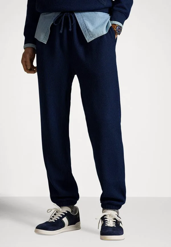 Спортивные штаны с вафельной текстурой Polo Ralph Lauren, Aviator Navy
