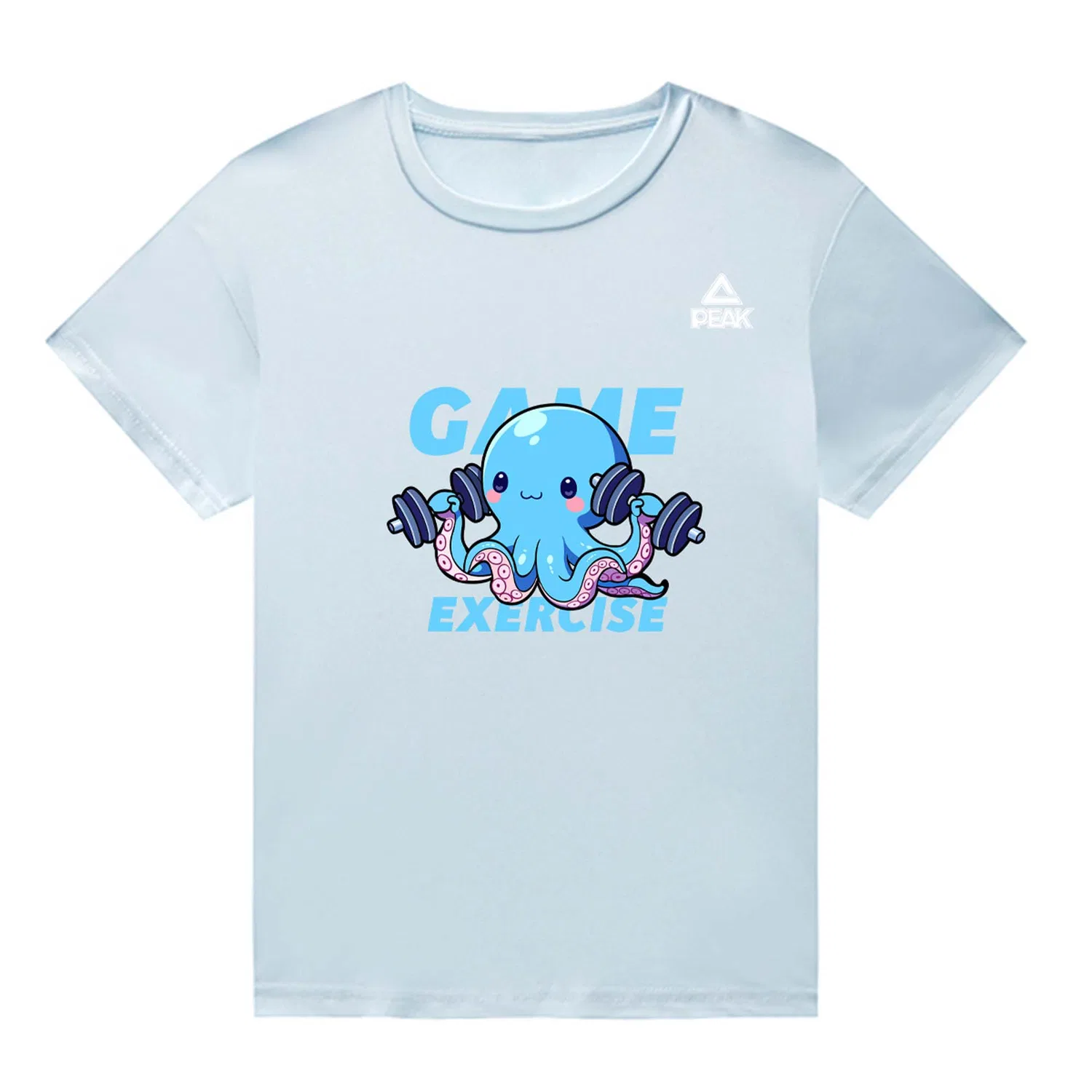 Футболка повседневная PEAK Light Blue