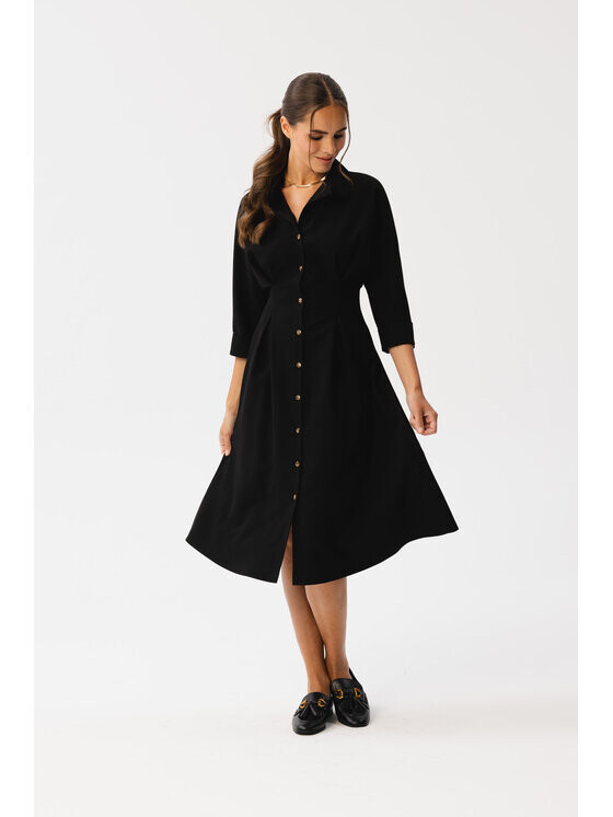 

Платье-Рубашка modern fit Stylove, черный