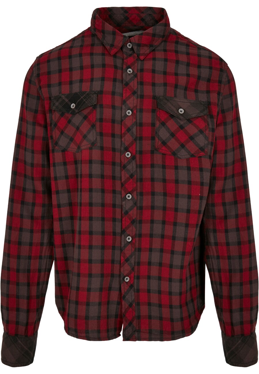 

Рубашка Brandit Comfort fit Button Up, цвет Cherry red