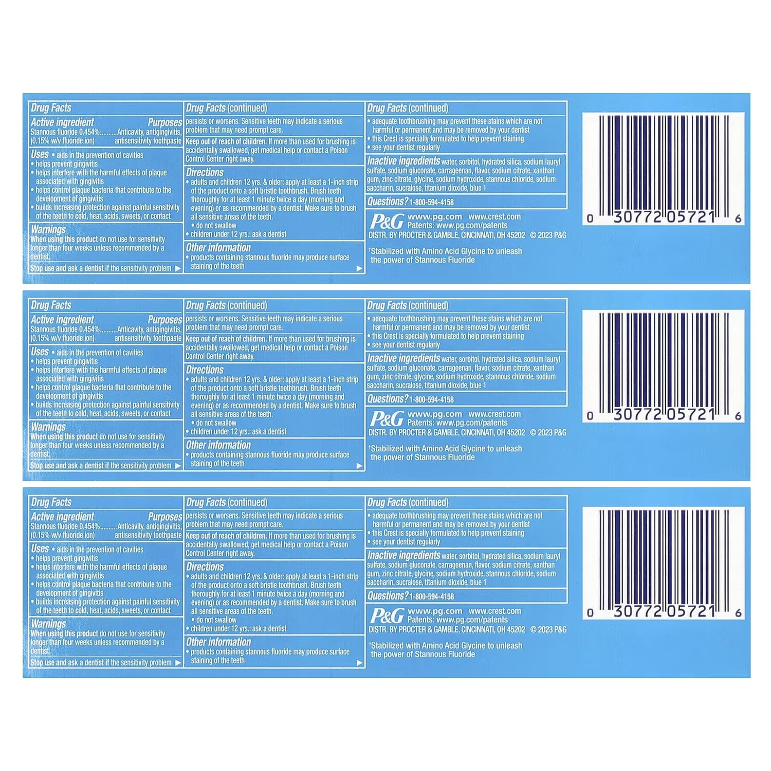 Зубная паста Crest Pro-Health CLean Mint с фтором — фото 3