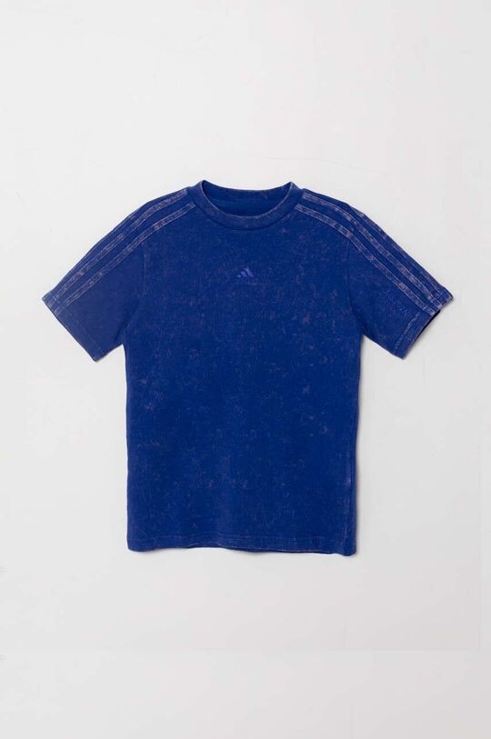 

Хлопковая футболка для детей adidas, синий