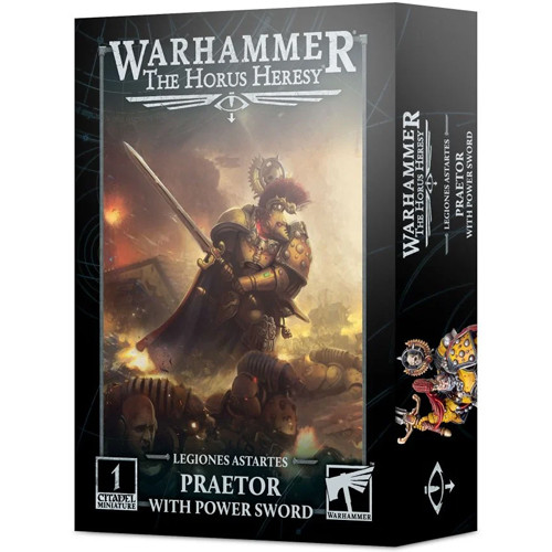 

Миниатюра Games Workshop Warhammer Horus Heresy: Legiones Astartes - Praetor w/ Power Sword