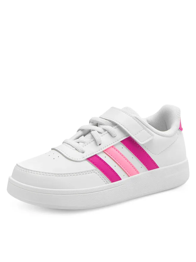 Adidas Кроссовки Breaknet 2.0 El K HP8966 белого цвета — фото 2