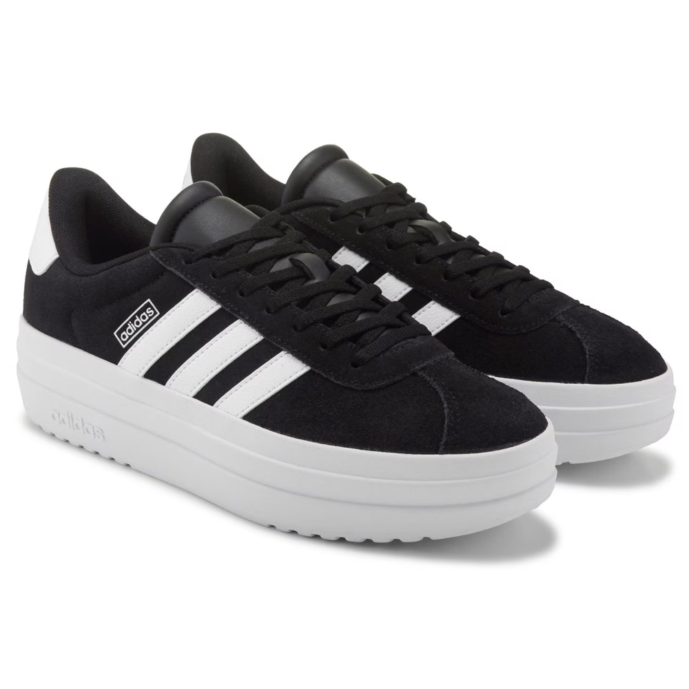 

Детские кроссовки vl court bold big kid Adidas, black/white