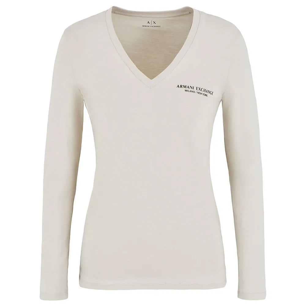 

Футболка Armani Exchange 8NYT89_YJG3Z, бежевый