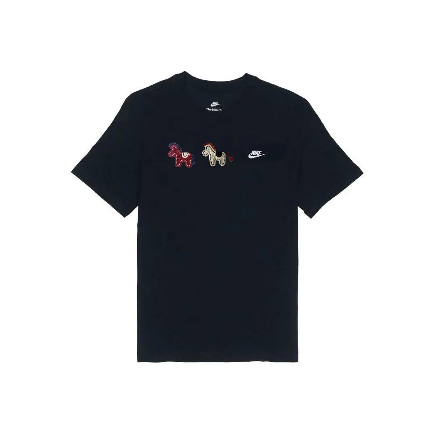 Футболка Sportswear унисекс, черная, с круглым вырезом Nike, Black