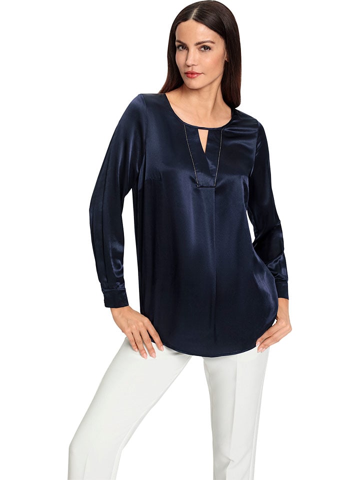 

Блузка Heine, темно-синий