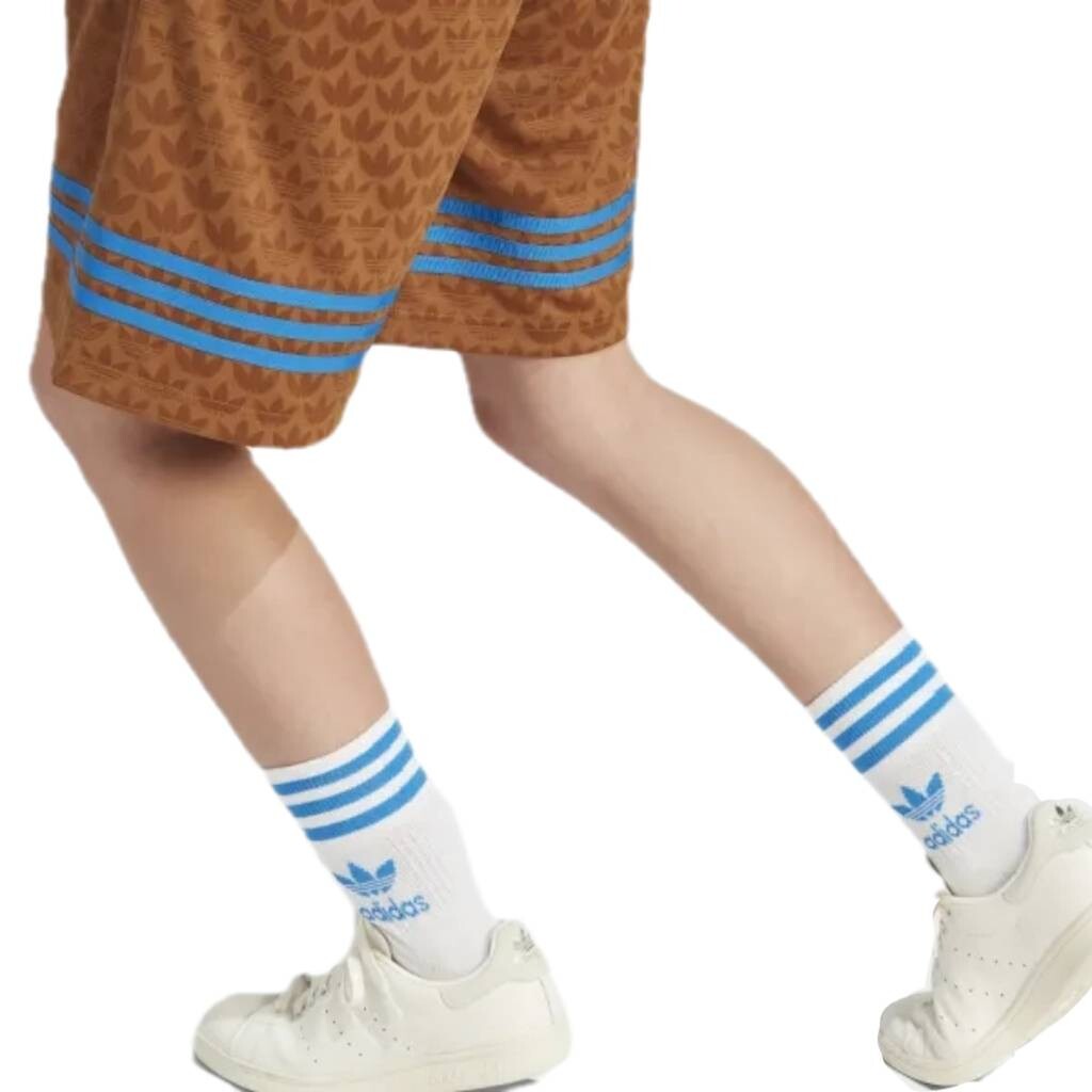 SS23 Adicolor 70s Retro Series Повседневные шорты мужские Desert Brown Adidas Originals, коричневый — фото 4