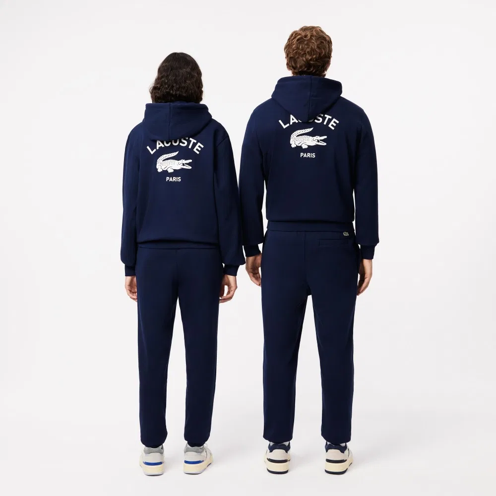 Мужские синие джоггеры из хлопка от Lacoste — фото 3