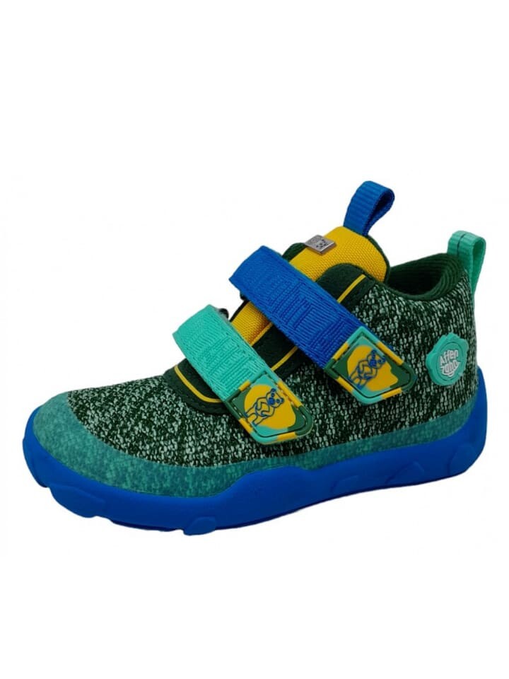 

Кроссовки на шнуровке Affenzahn Klettschuh Knit Happy Bär, зеленый