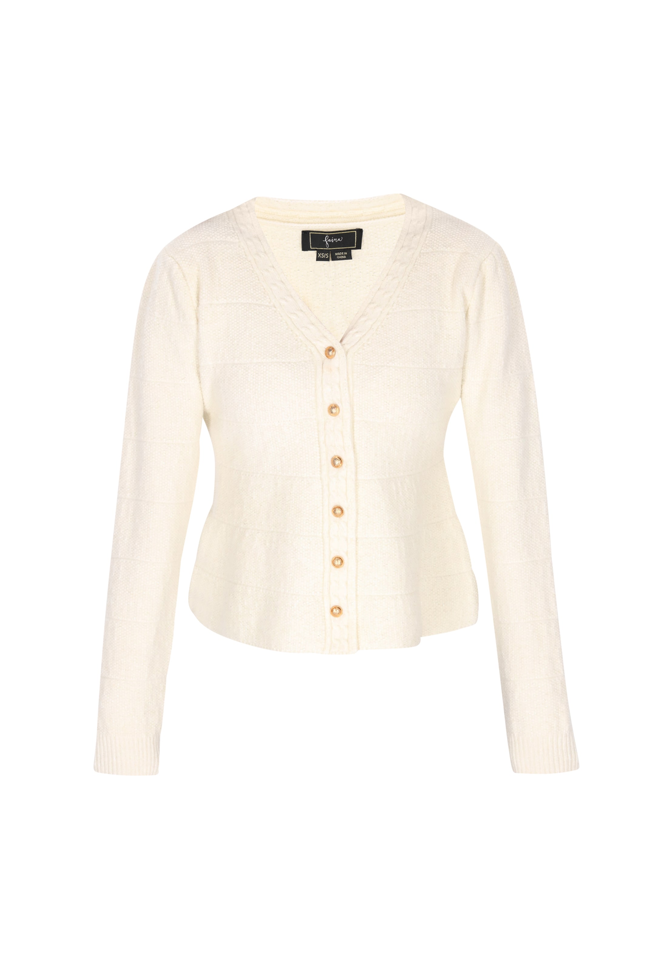 

Faina Кардиган из трикотажа в цвете off white