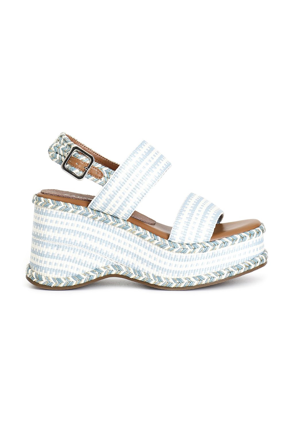 Эспадрильи Platform sandals CAFèNOIR, светло-голубой