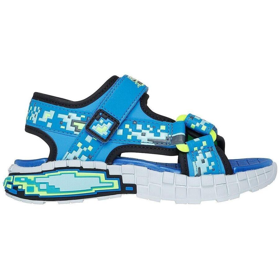 Сандалии Skechers Mega-splash 4k, синие, детские — фото 3