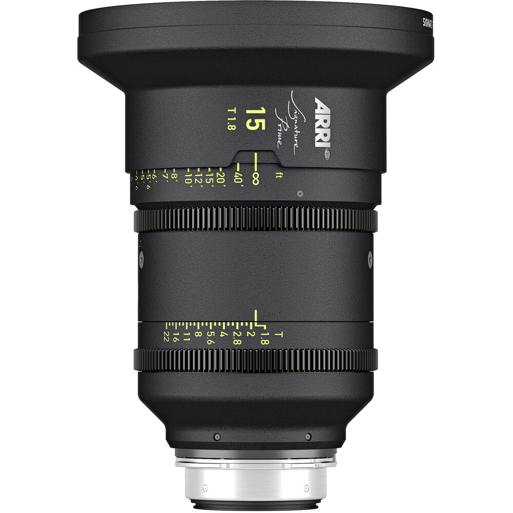 

Объектив ARRI Signature Prime 15 мм T1.8 (метки фокусировки в футах)