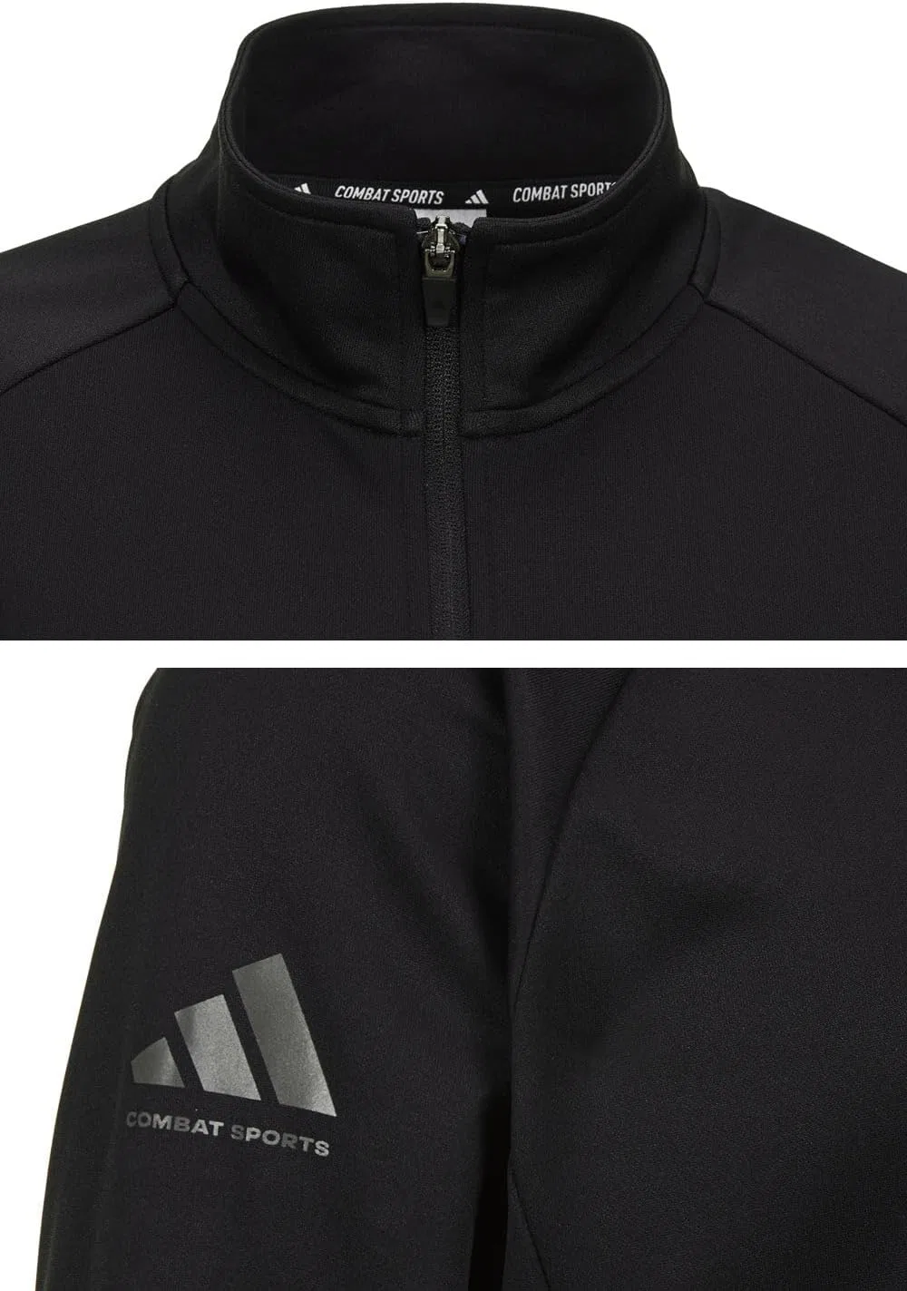 Спортивный костюм Adidas Combat Sports Team - комплект из куртки и брюк, черный — фото 4