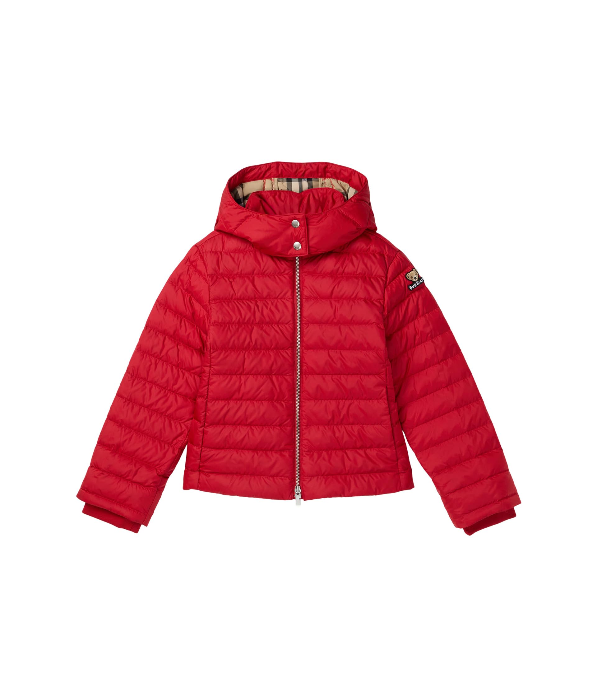

Куртка Burberry Kids Cecilia Puffer Jacket, цвет Poppy Red