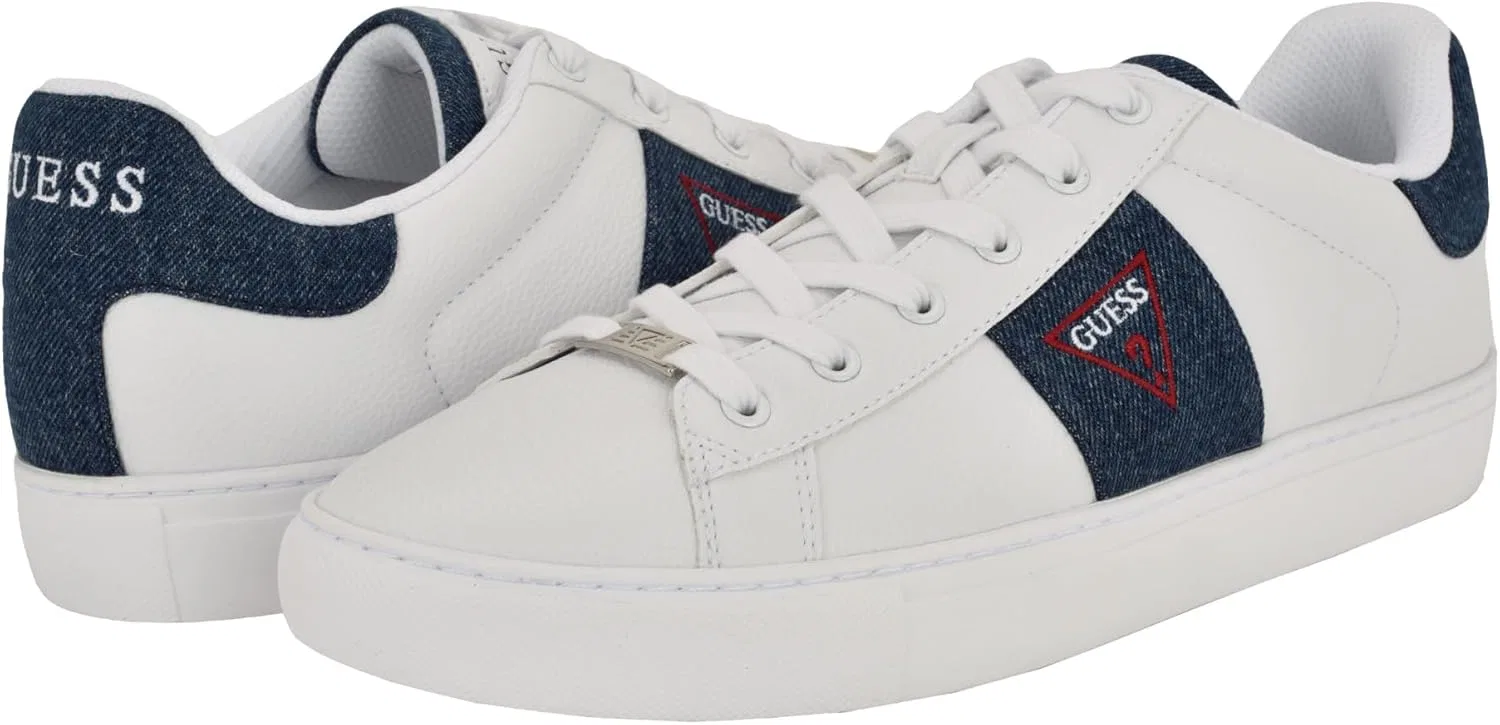 Мужские кроссовки Bertell от GUESS, White Denim Multi 142 — фото 2