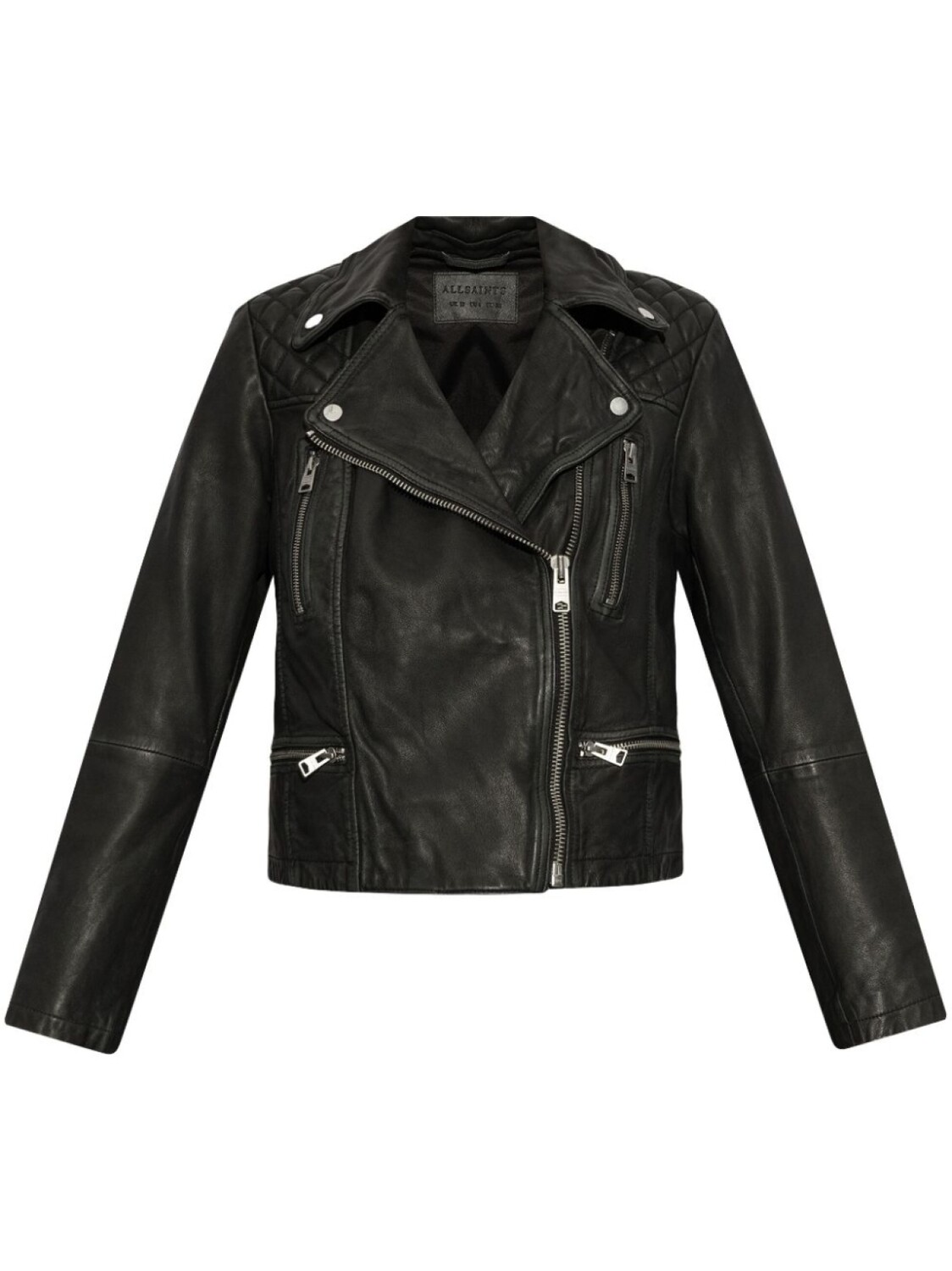 

Байкерская куртка AllSaints Cargo, черный