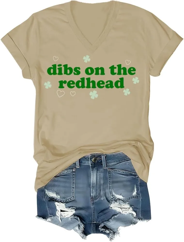 Футболка Dibs On The Redhead