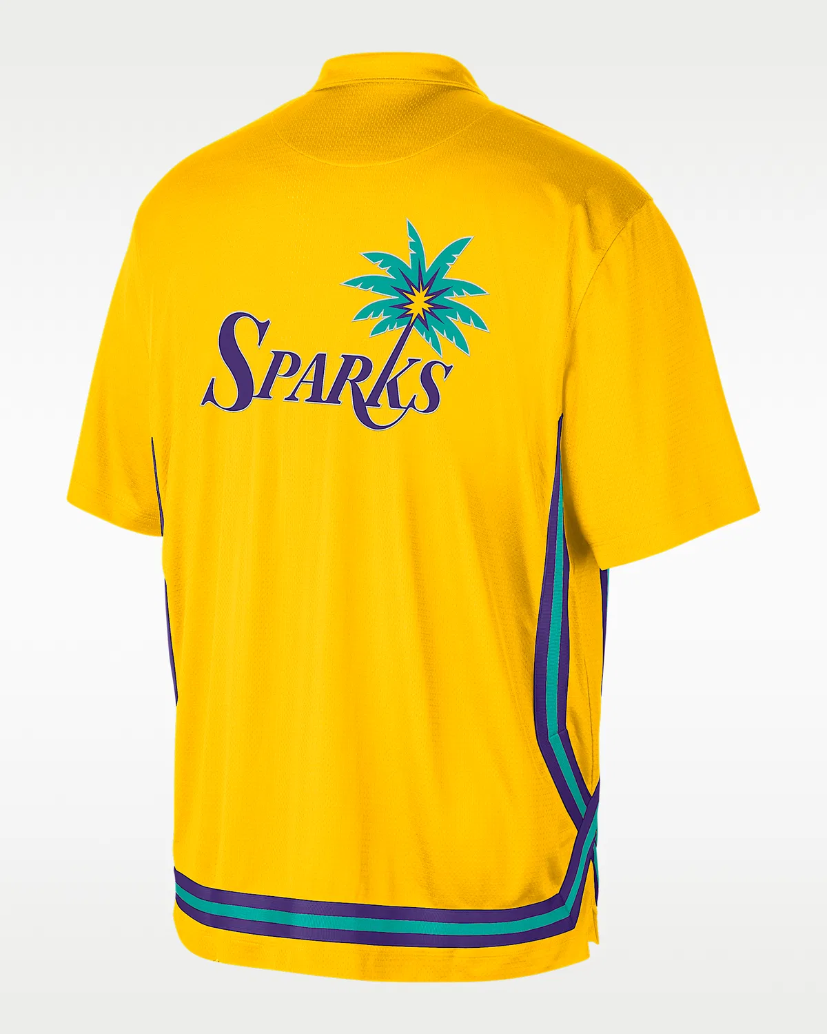 Nike Dri-FIT WNBA T-Shirt Los Angeles Sparks Court Origins, Amarillo/Field Purple — фото 2