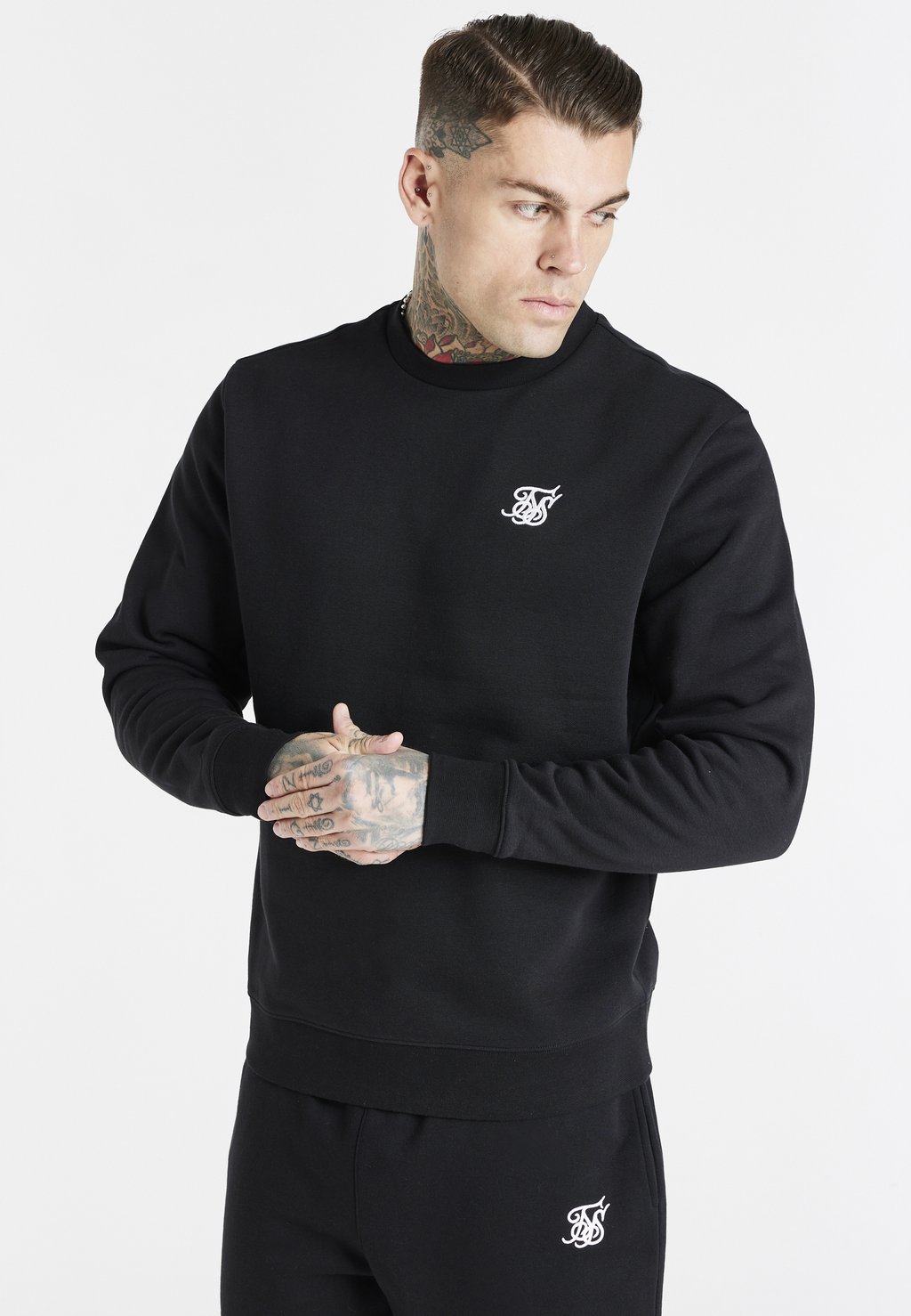 

Толстовка SIKSILK, цвет Black, Черный, Толстовка SIKSILK, цвет Black