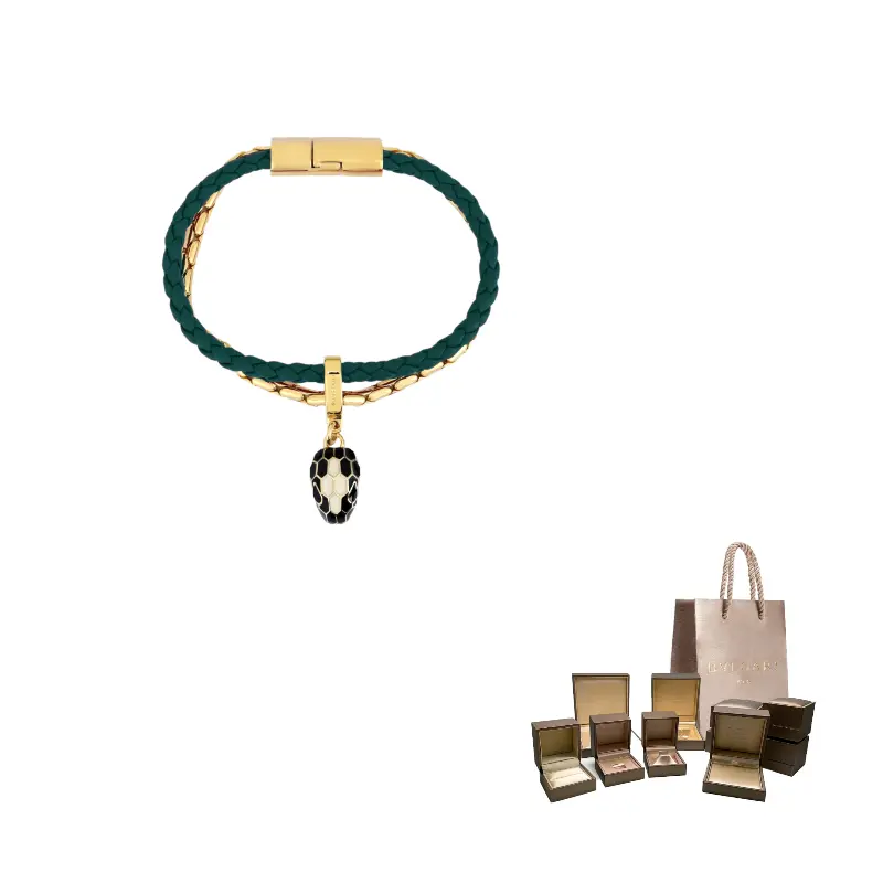 

Серпанти Форевер браслет из телячьей кожи для женщин BVLGARI