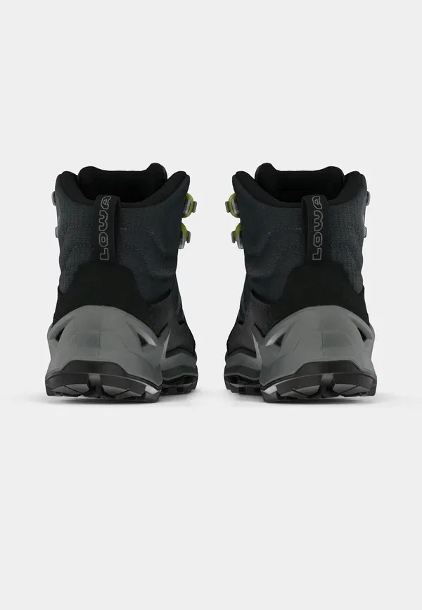Ботинки для хайкинга Lowa Maddox pro gtx mid jr, черный/лимонный — фото 4
