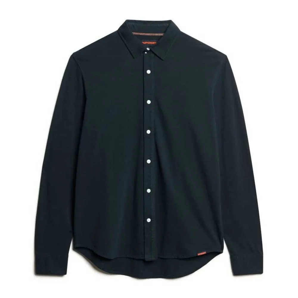 

Рубашка Superdry Vintage Destroy Pique, синий