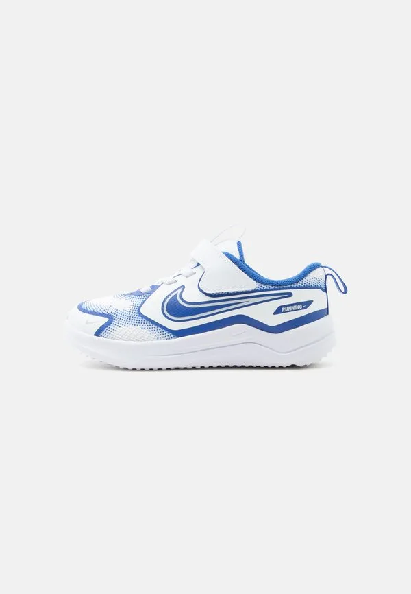 Кроссовки для бега по шоссе cosmic runner Nike Performance, White/Vast Grey/Game Royal/Midnight Navy