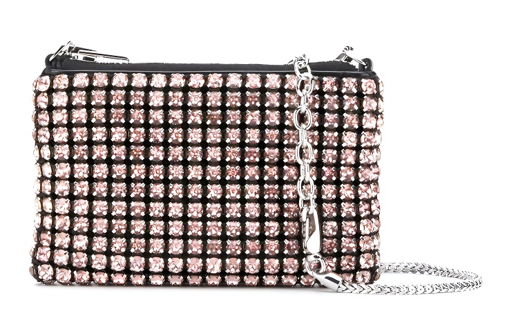 

Alexander Wang Женская розовая сумка-клатч из коровьей кожи Trumpets