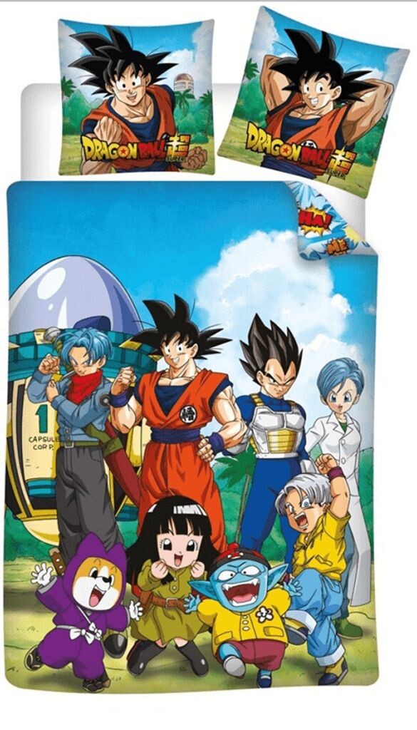

Пододеяльник Dragon Ballz Z 140 x 200 см - поликоттон Aymax