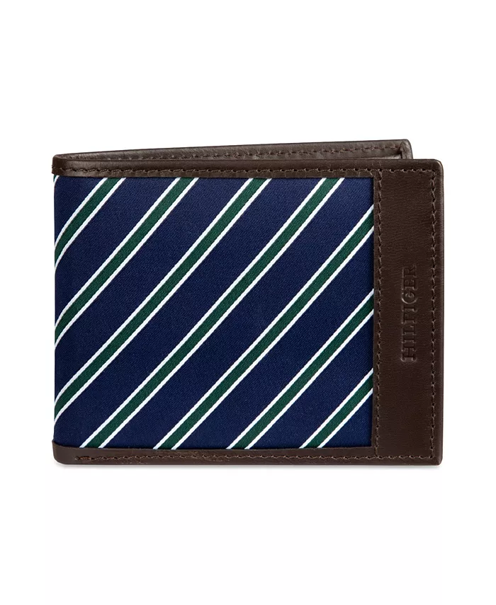 

Мужской кошелек Overlay Passcase Tommy Hilfiger, коричневый