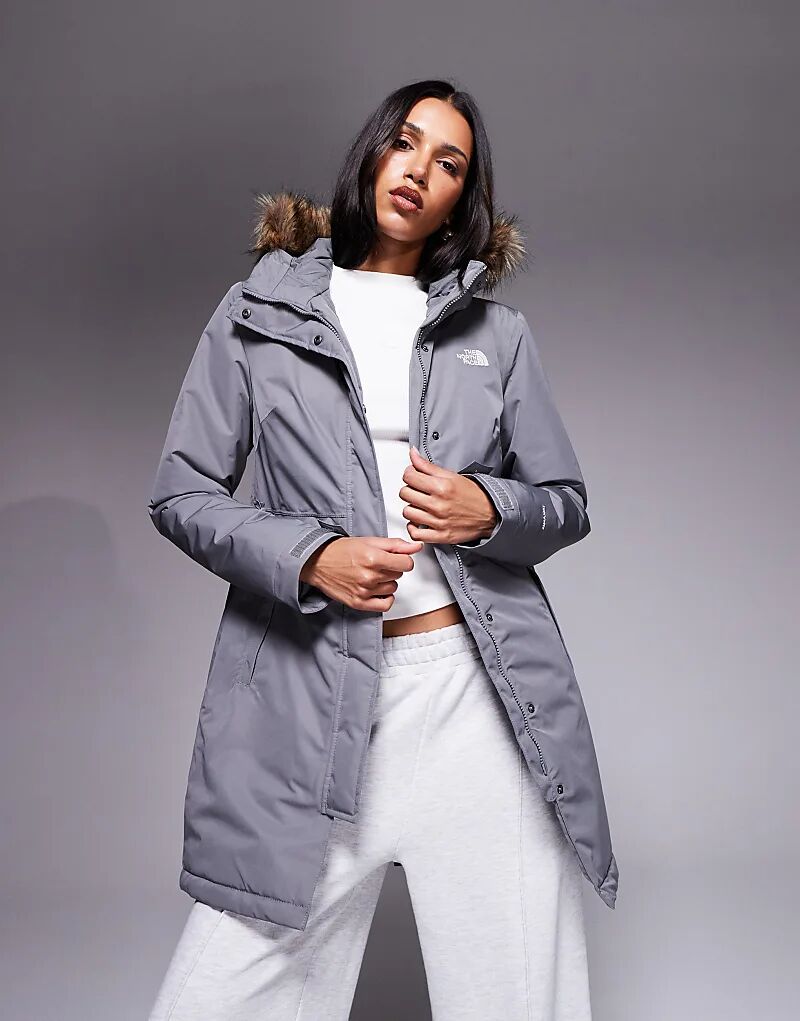 

Парка The North Face Zaneck цвета дымчатого жемчуга