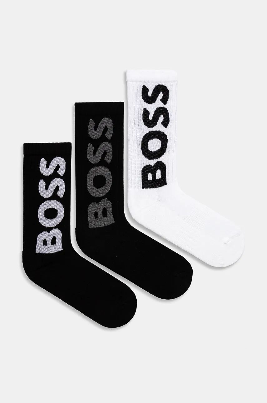 

Носки BOSS, 3 пары, черный