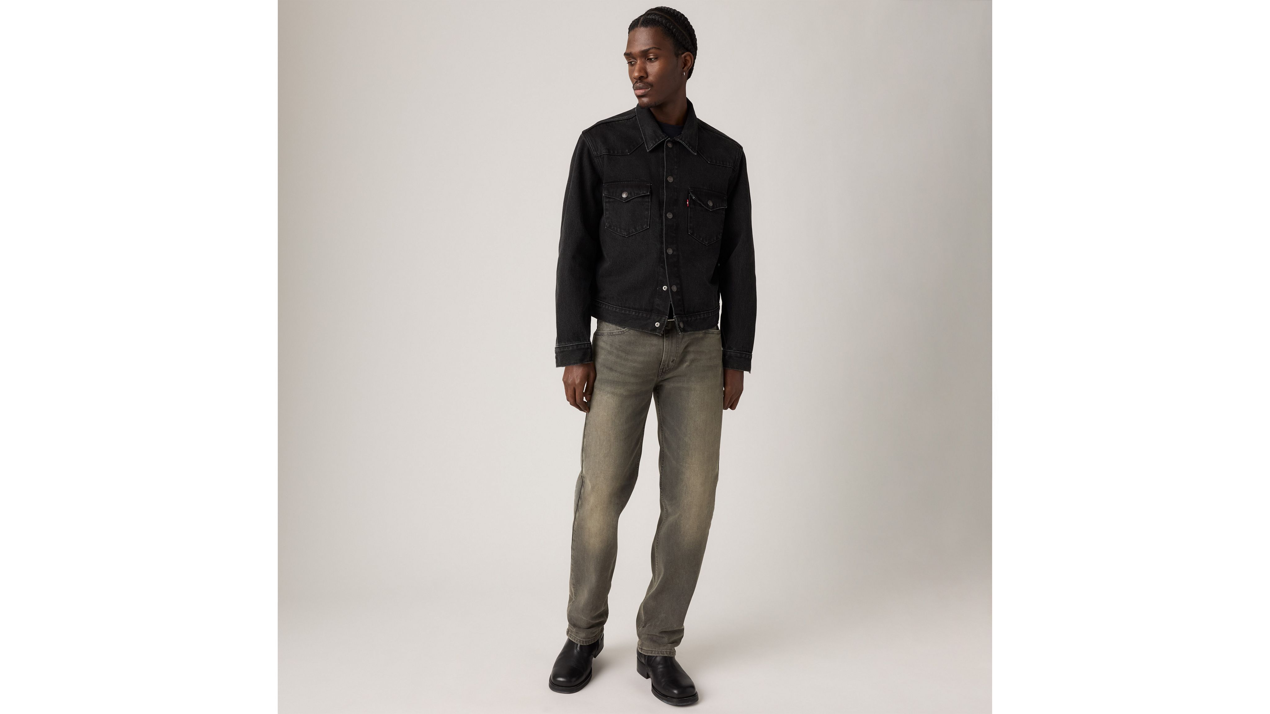 

Мужские джинсы прямого кроя 514 Levi's, Foggy Mist Coated - Grey