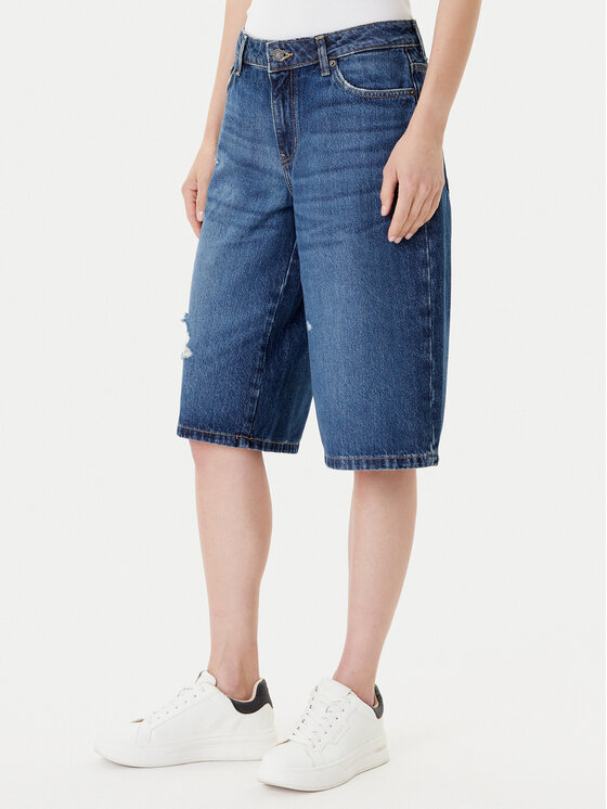 

Джинсовые шорты regular fit W5YD1D D5R22 Guess Jeans, синий