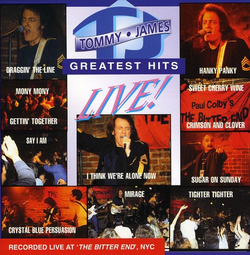 

CD диск James, Tommy: Greatest Hits Live