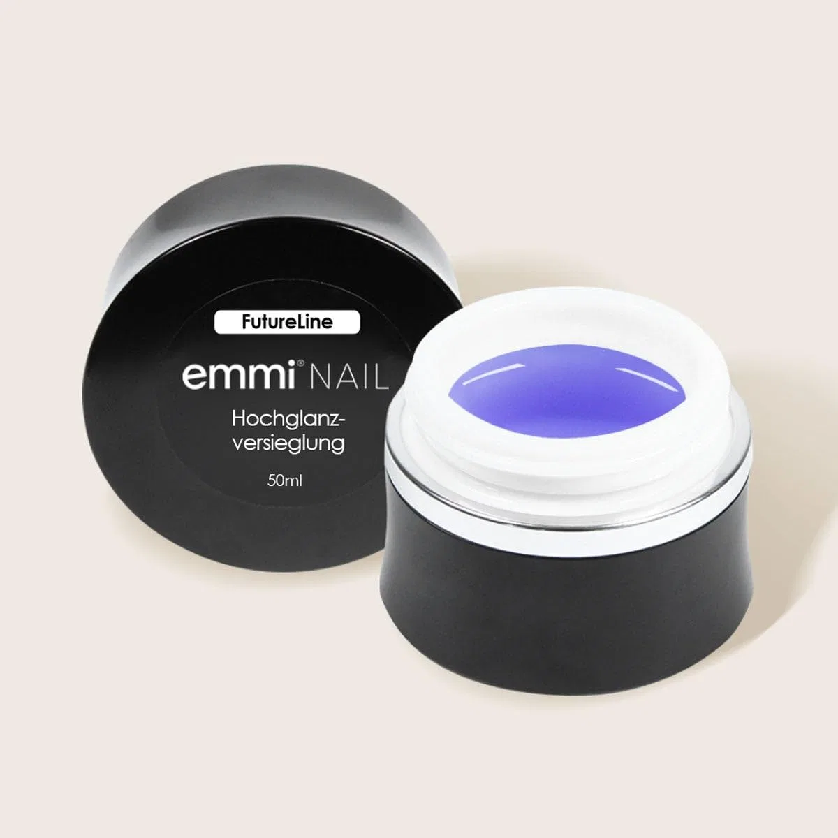 Глянцевый запечатывающий гель Emmi-Nail Futureline High Gloss 50 мл Emmi Nail, High-Gloss Coating — фото 3
