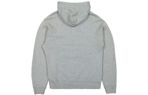 Толстовка Nike x Nocta Fleece Basketball Hoodie 'Dark Grey', серый — фото 2