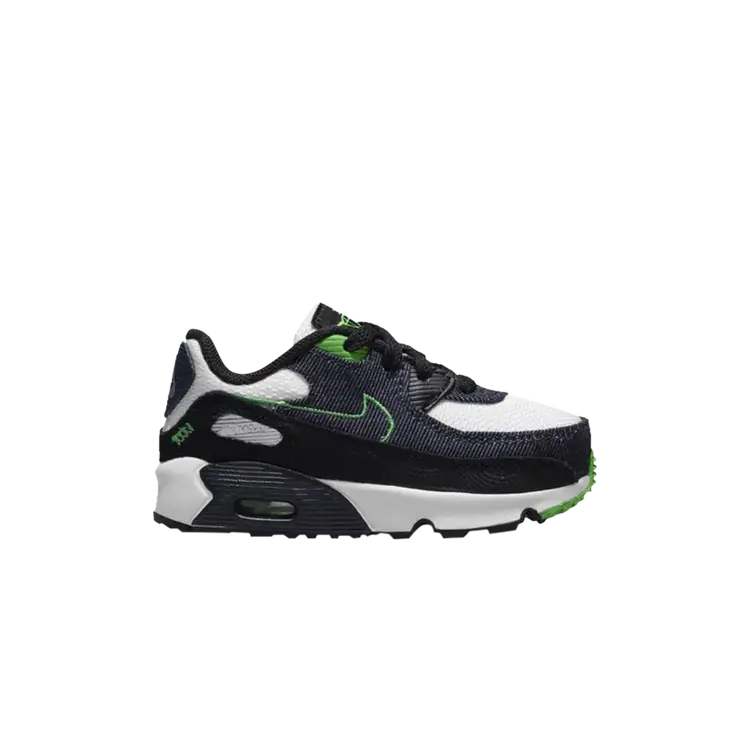 

Кроссовки Nike Air Max 90 Leather SE TD, черный