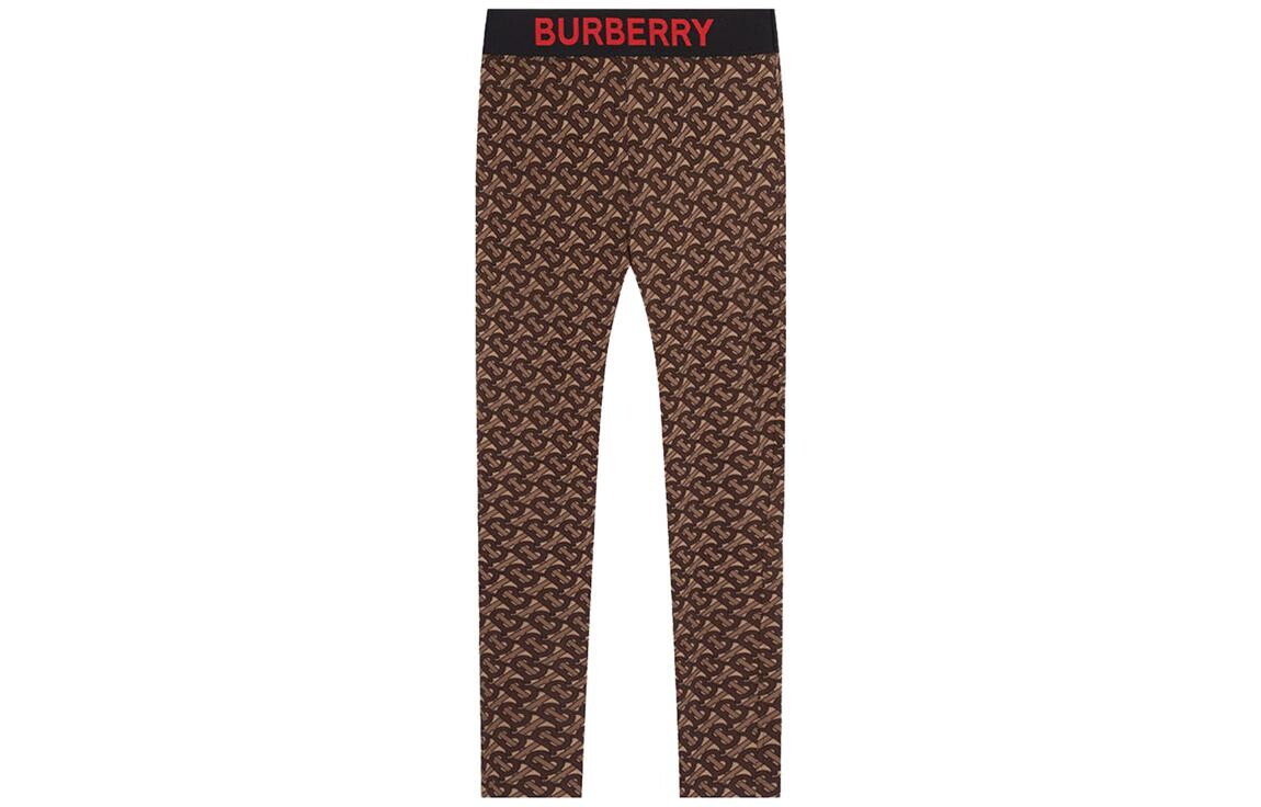 Брюки Burberry, женские, повседневные, коричневый — фото 2