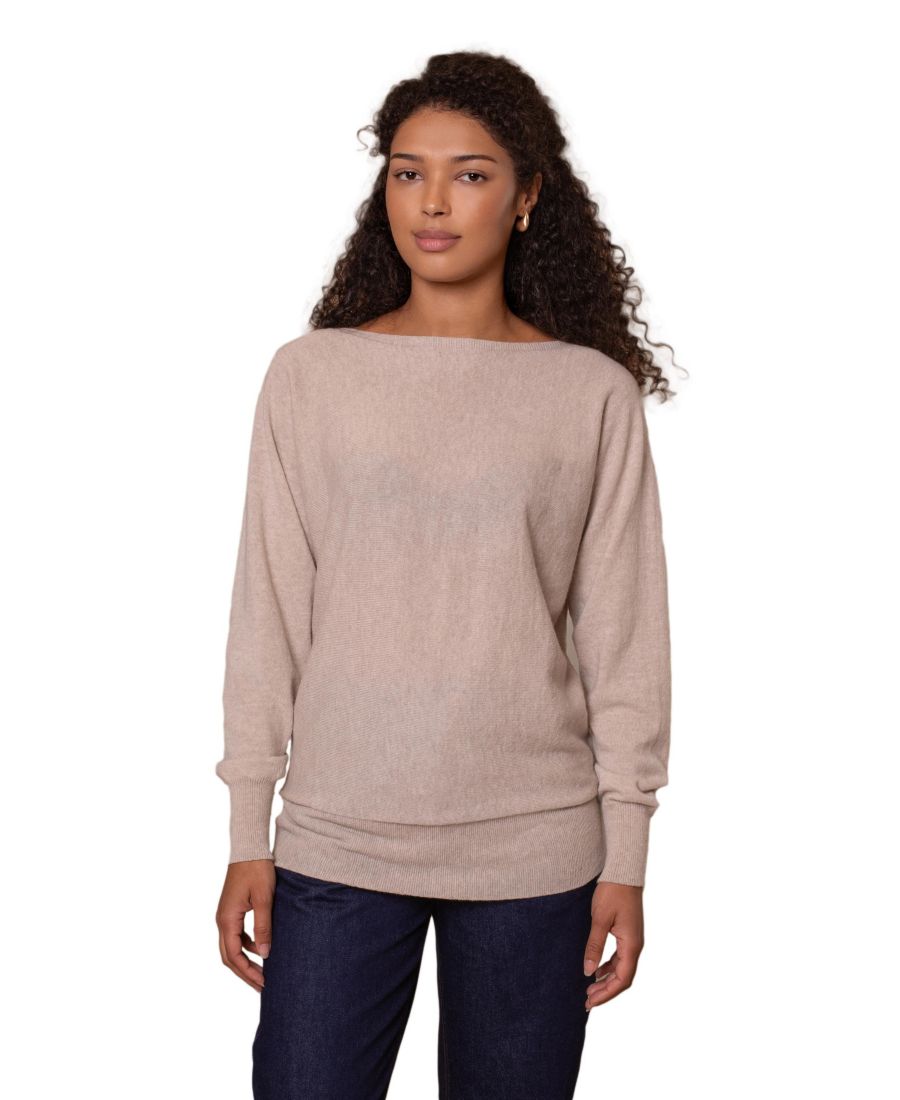 

Женский свитер с вырезом-лодочкой "Бриттл Джилонг" Celtic & Co, Oatmeal