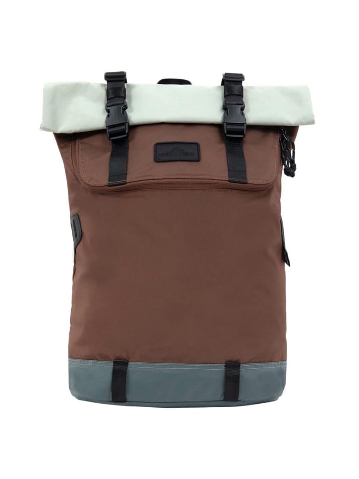 

Рюкзак Doughnut Christopher Go Wild 18 Rolltop 45 cm, цвет grey x brown