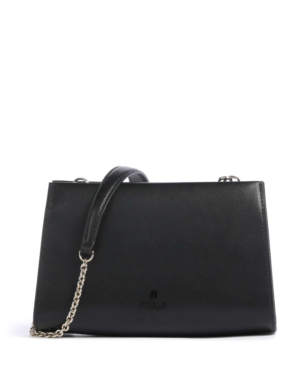 

Мини-Сумка Myfurla из мелкозернистой кожи Furla, черный