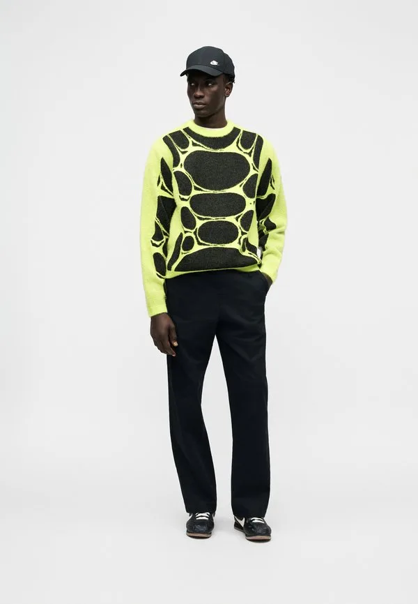 Свитер-Комбинезон с желейной клеткой Nike Sportswear, Black — фото 3