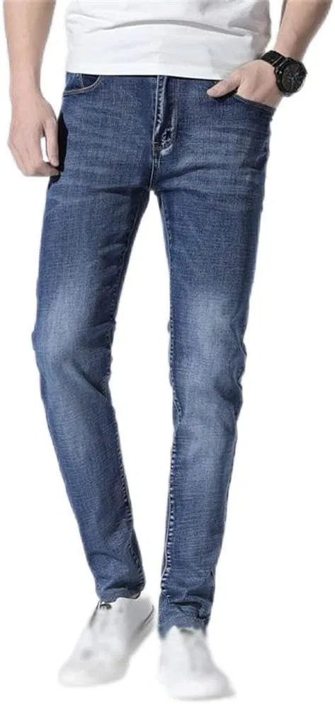 Джинсы Washed Slim, синий