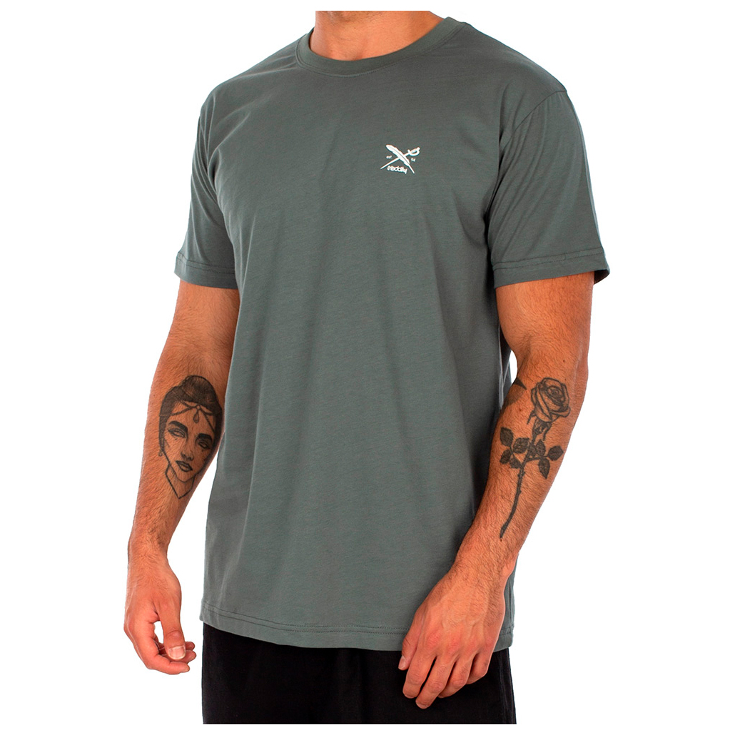 

Футболка Iriedaily Chestflag Tee, цвет Jungle Green